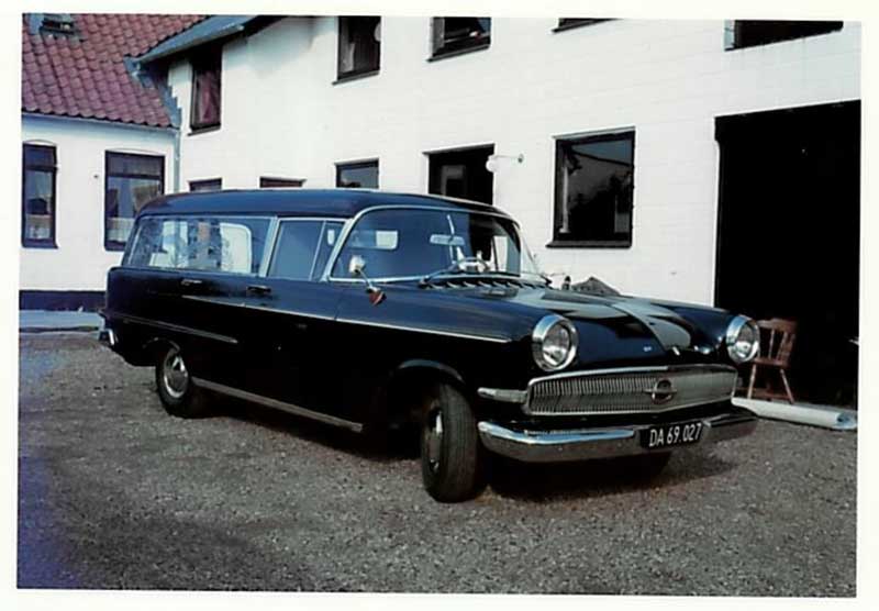Første rustvogn Opel Kaptajn fra 1957
